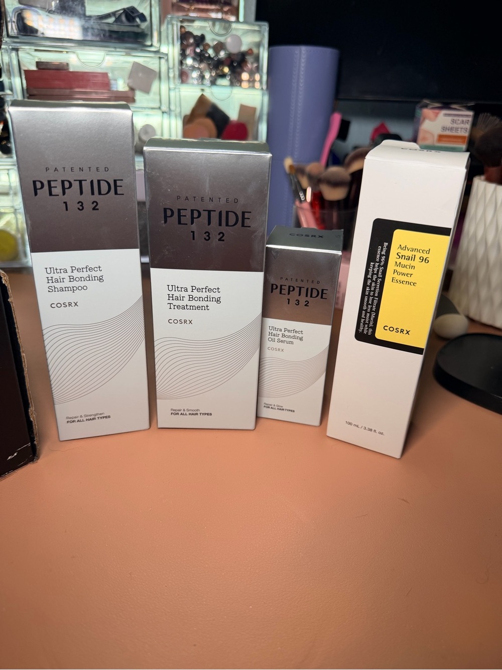 COSRX 3 Item Peptide 132 Hair Set + COSRX Advanced Snail 96 Mucin